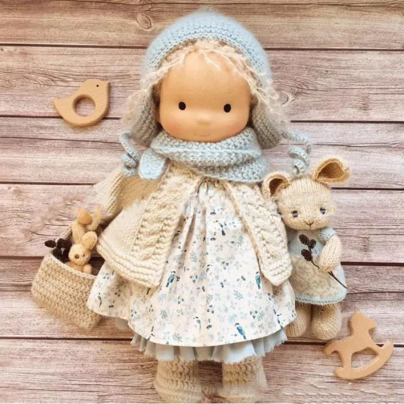 🎁🎁Best Gift For Kids - Handmade Waldorf Dolls - Pet Accessories👧 - Image 8
