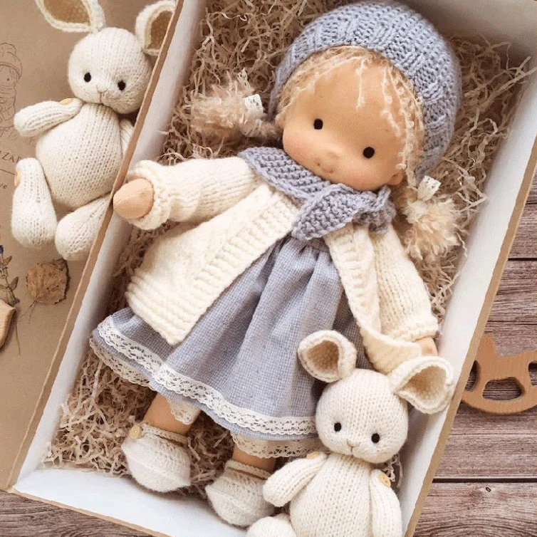 🎁🎁Best Gift For Kids - Handmade Waldorf Dolls - Pet Accessories👧 - Image 9