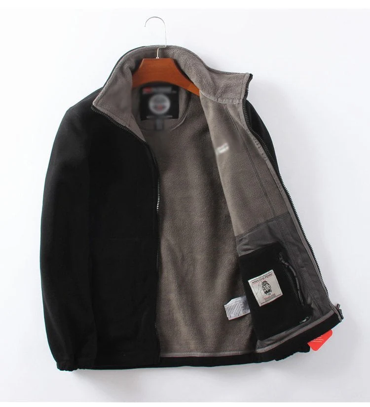 Suitable for both men and women-Unisex Double-Layer Padded Warm Jacket - Image 13