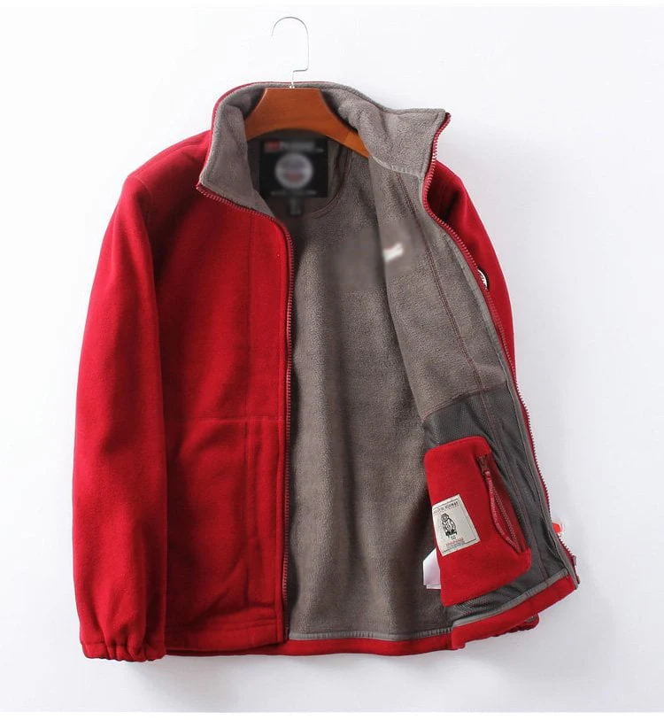 Suitable for both men and women-Unisex Double-Layer Padded Warm Jacket - Image 15