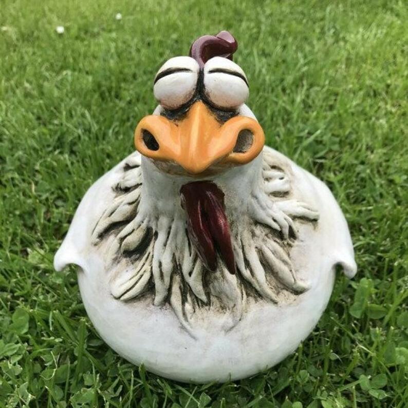 Funny Chicken Garden Fence Decoration - Image 7