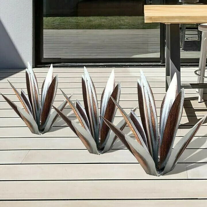 53% OFF SALE - Waterproof Solar Garden Agave Lamp - Image 8