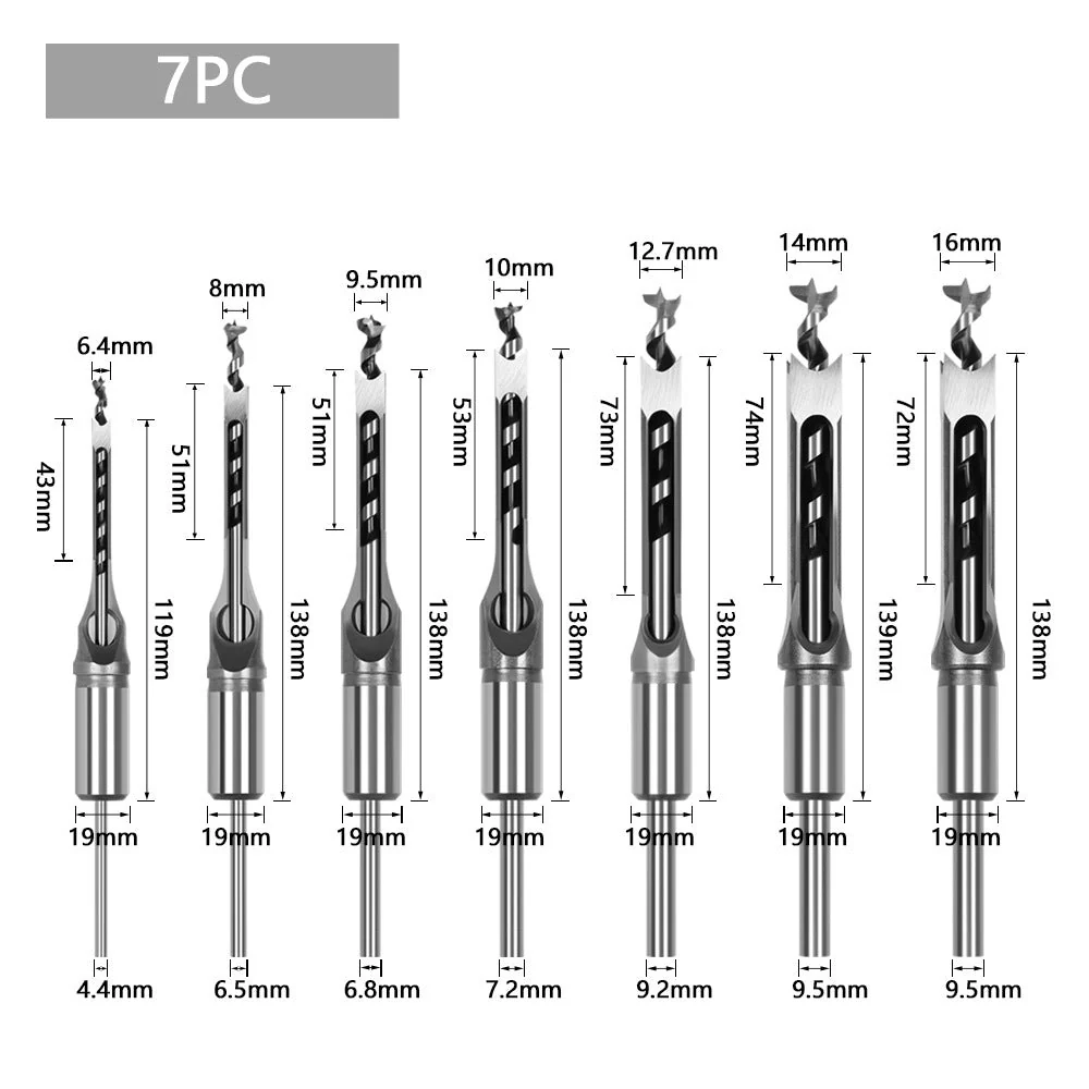 Woodworking square head wood chisel - Image 14