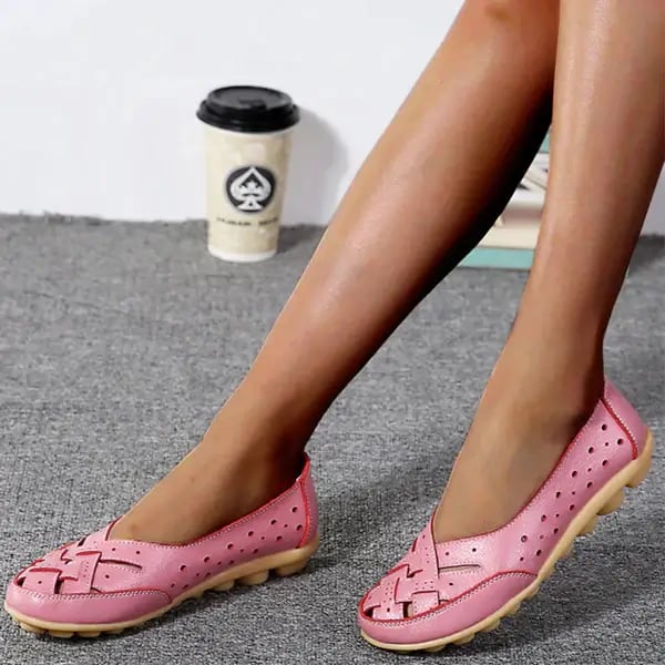Orthopedic Loafers In Breathable Leather - Image 5