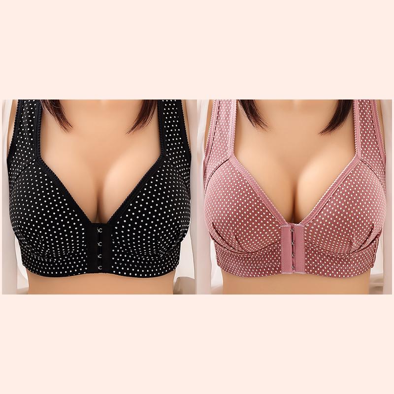 Seamless Sexy Fashion Push Up Bras Wire Free Lingerie Full Cup Bralette Cotton - Image 21