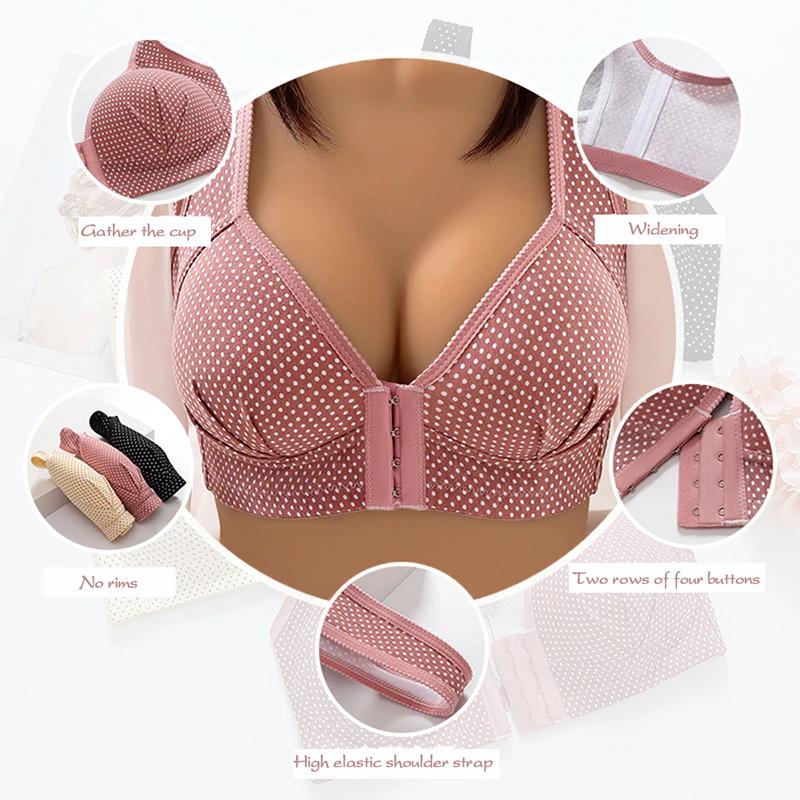 Seamless Sexy Fashion Push Up Bras Wire Free Lingerie Full Cup Bralette Cotton - Image 8