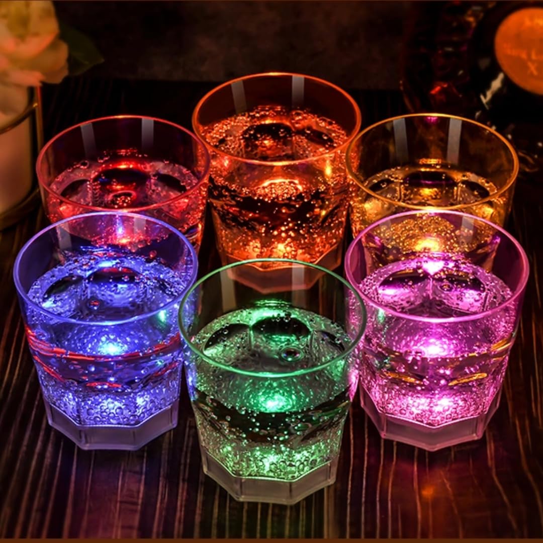 LED Light Up Cups Wine Champagne Glass - Image 17