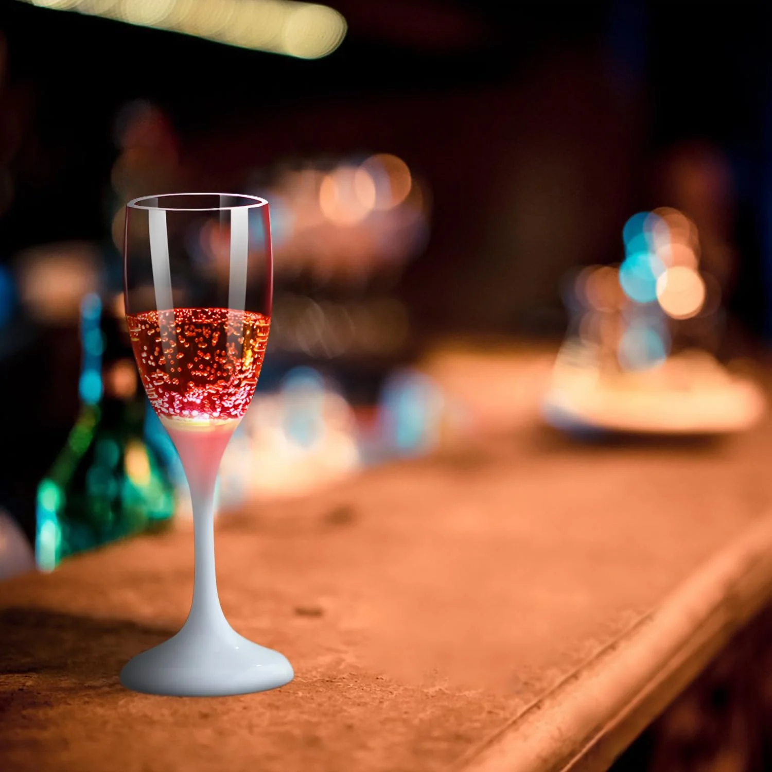 LED Light Up Cups Wine Champagne Glass - Image 9