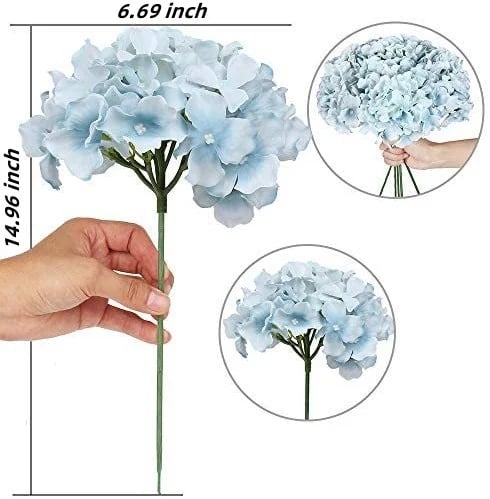 Outdoor Artificial Hydrangea Flowers - Image 9