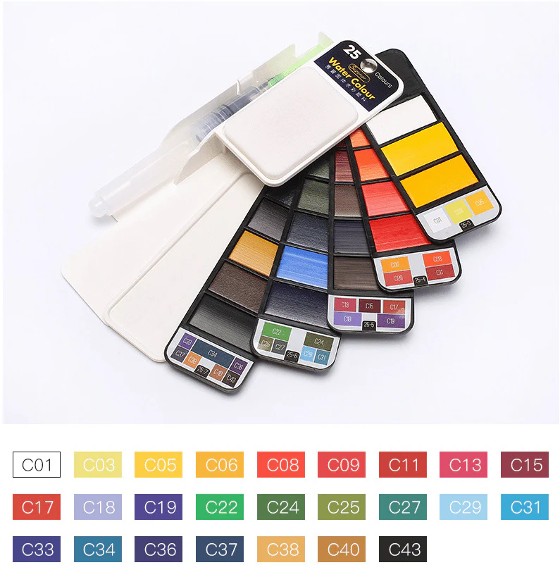 Handy Watercolor Travel Kit - Image 7