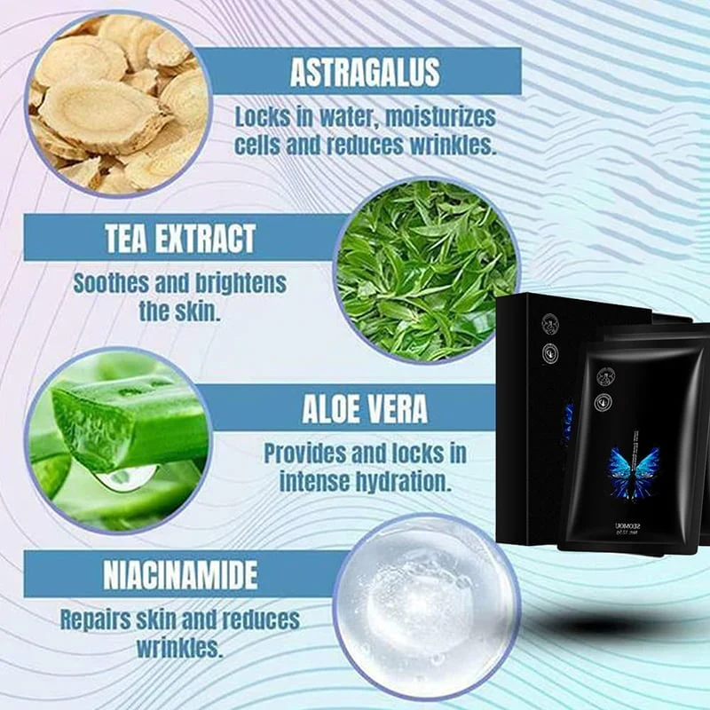 5Pairs Instant Beauty Face Nutrition Wrinkle Removal Lift Sticker - Image 2