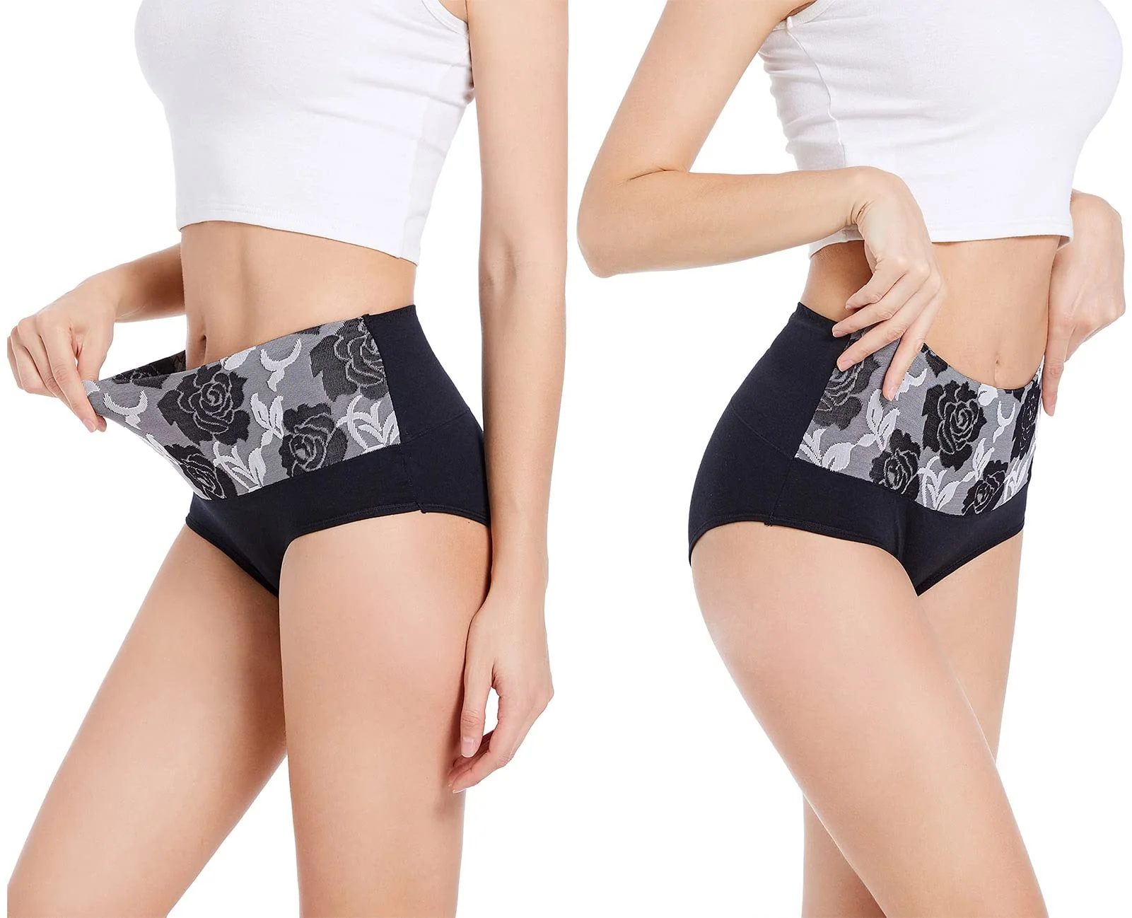 Buy 5 Get 5 Free  Cotton Tummy Control  Underwear - Image 13