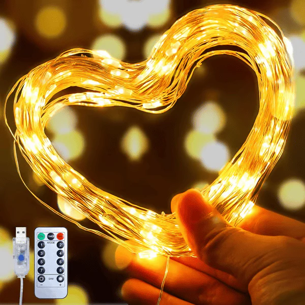 🎄8 Modes 100-600 Christmas LED Firefly Twinkle String Lights - Image 11