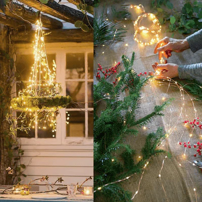 🎄8 Modes 100-600 Christmas LED Firefly Twinkle String Lights - Image 7