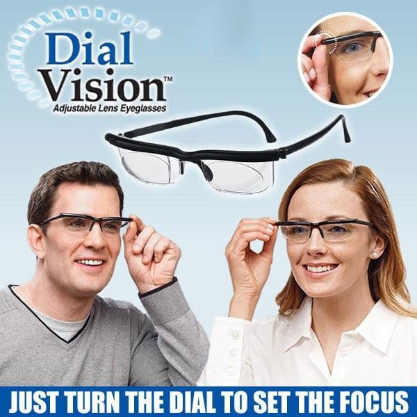 ADJUSTABLE FOCUS GLASSES DIAL VISION NEAR AND FAR SIGHT - Image 3