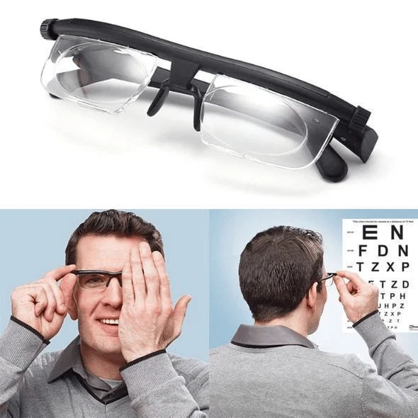 ADJUSTABLE FOCUS GLASSES DIAL VISION NEAR AND FAR SIGHT - Image 4