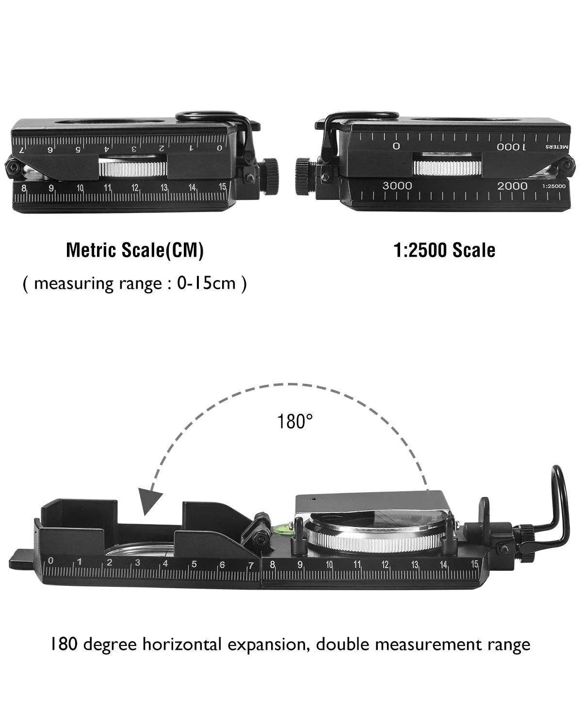 Multifunctional Military Aiming Navigation Compass - Image 7