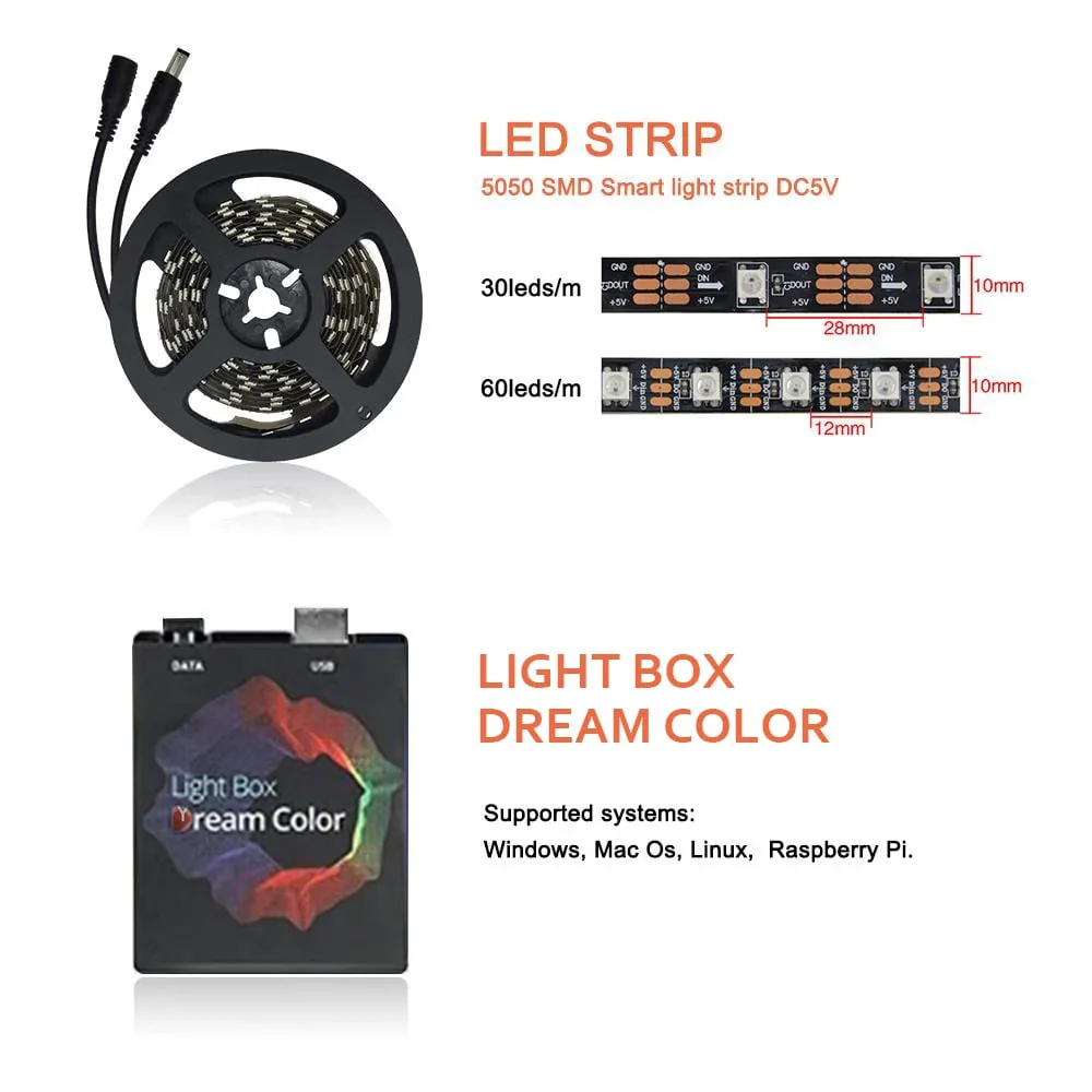 Ambilight TV PC Dream Screen USB LED Strip - Image 6