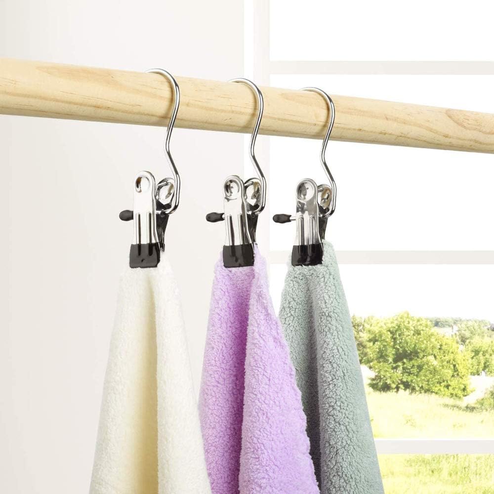Hot Sale 49% OFF-Anti-rust Clip Space-saving Clothespin Hat Pants Storage Hanging Travel Hook - Image 20