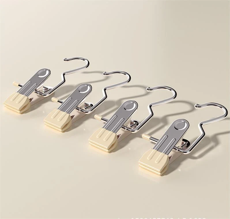 Hot Sale 49% OFF-Anti-rust Clip Space-saving Clothespin Hat Pants Storage Hanging Travel Hook - Image 25