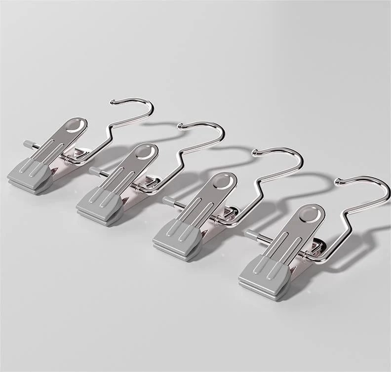 Hot Sale 49% OFF-Anti-rust Clip Space-saving Clothespin Hat Pants Storage Hanging Travel Hook - Image 26