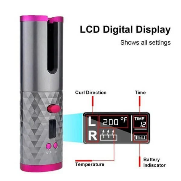 Cordless Automatic Hair Curler - Image 5