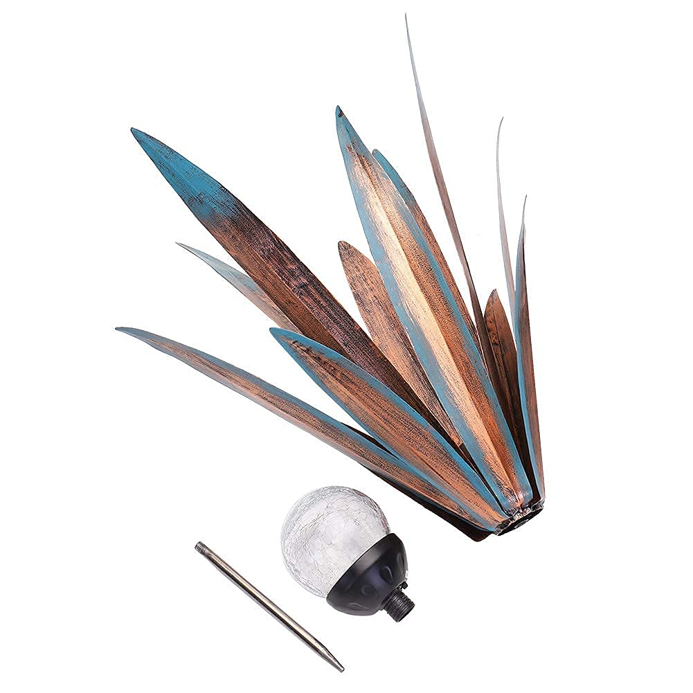 Waterproof Solar Garden Agave Lamp - Image 2