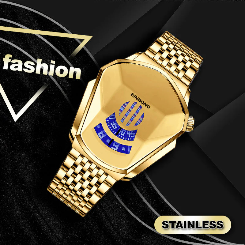 Men's Diamond Style Quartz Watch - Image 20
