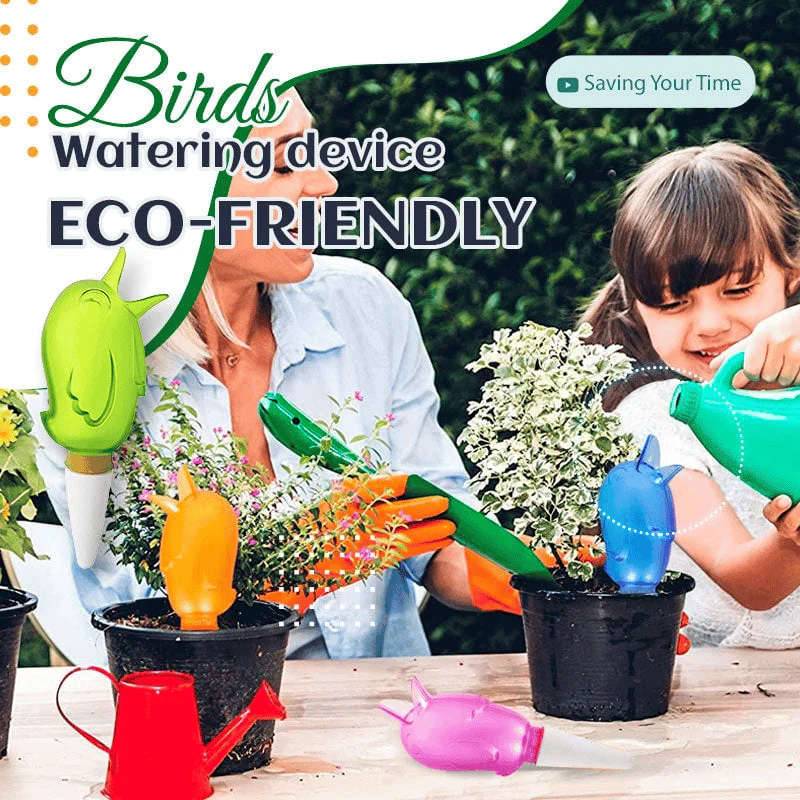 Self Spike Planter Drip Watering Bird - Image 3