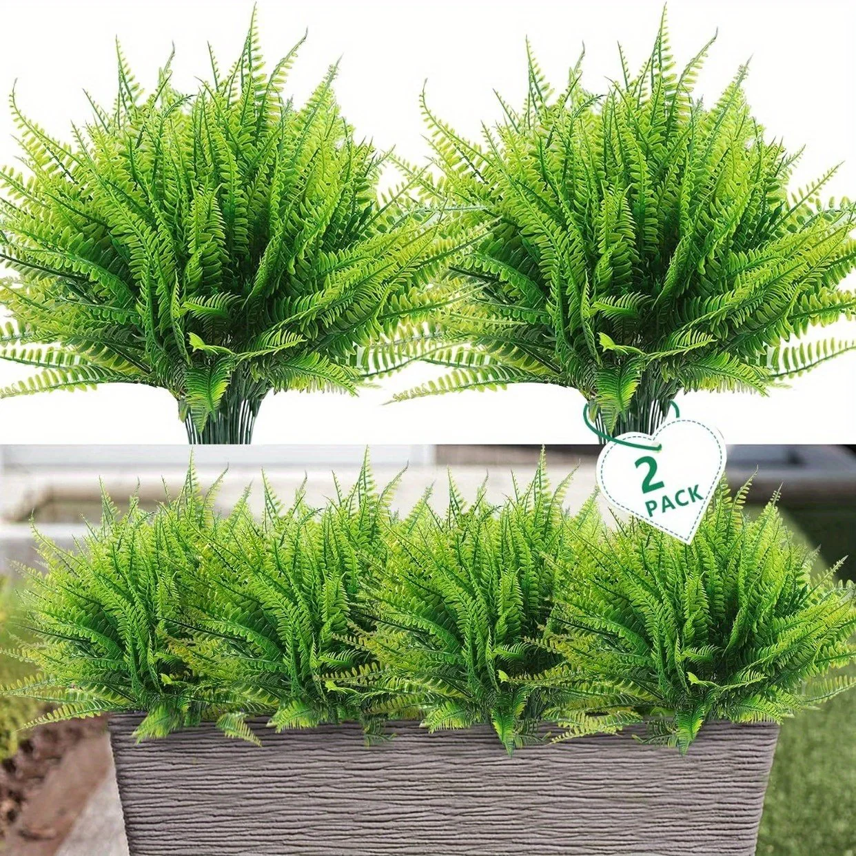 ✨This Week's Special Price 💥UV Resistant Lifelike Artificial Boston Fern - Image 7