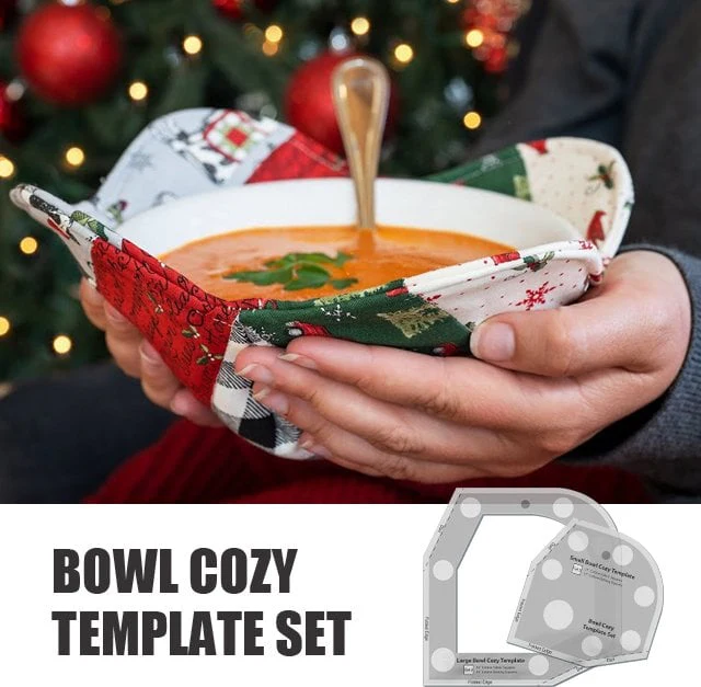 Bowl Cozy Template Cutting Ruler Set - 2PCS (With Instructions) - Image 14