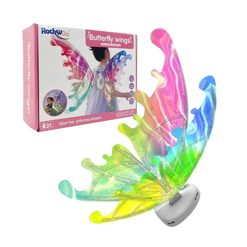 Electric Butterfly Elf Wings with Glowing Lights - Image 10