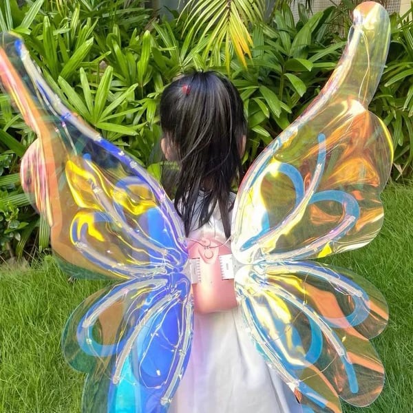Electric Butterfly Elf Wings with Glowing Lights - Image 5
