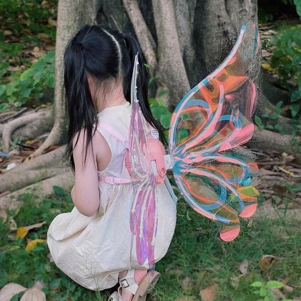 Electric Butterfly Elf Wings with Glowing Lights - Image 6