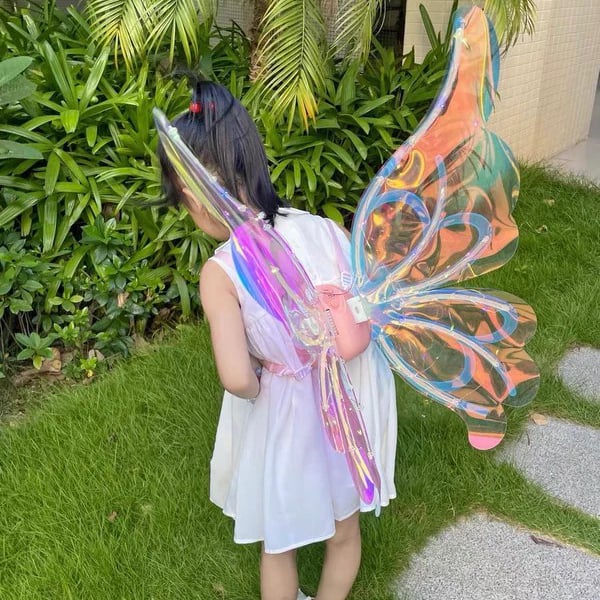 Electric Butterfly Elf Wings with Glowing Lights - Image 9