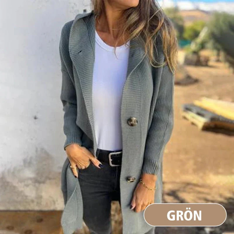 💓Button-Down Cardigan With Hood For Women - Image 12