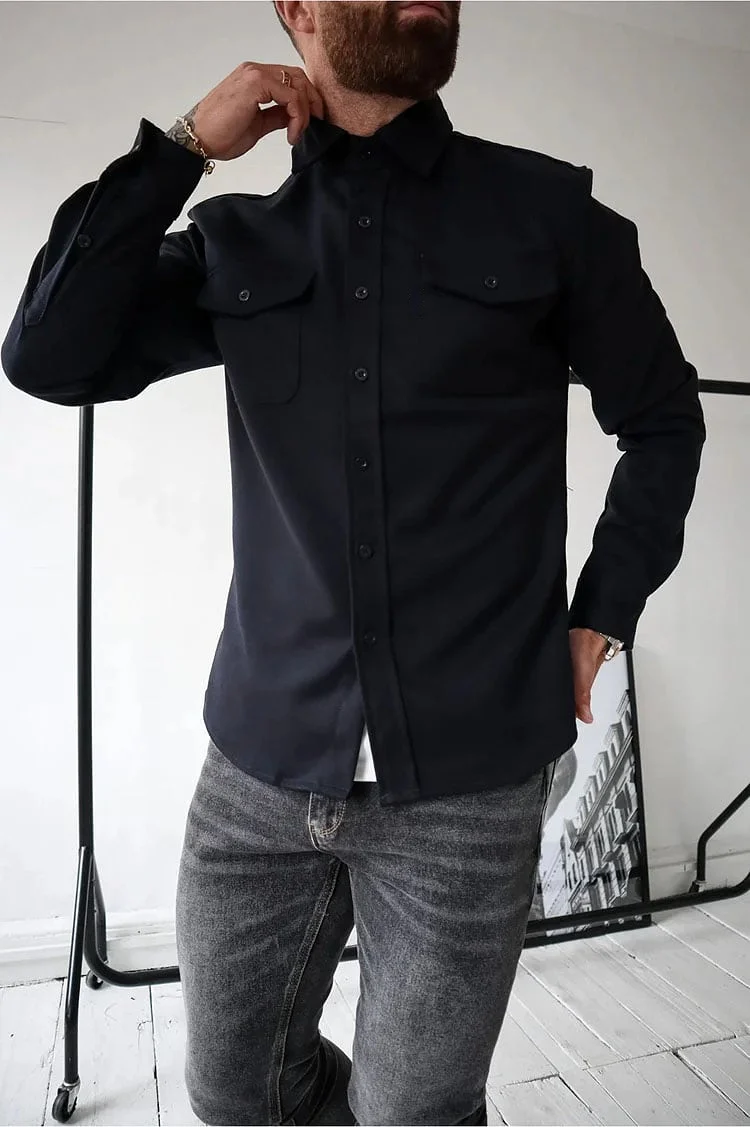 Button Down Shirt Jacket (Buy 2 Free Shipping) - Image 15