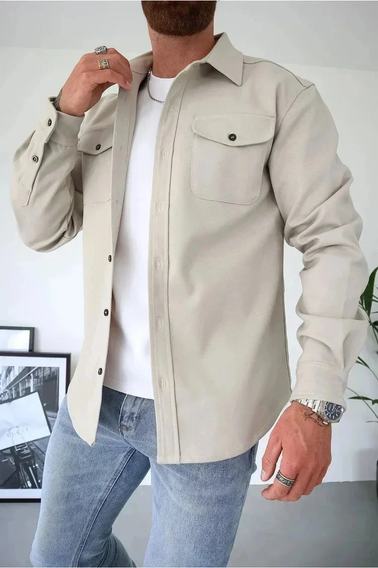 Button Down Shirt Jacket (Buy 2 Free Shipping) - Image 18