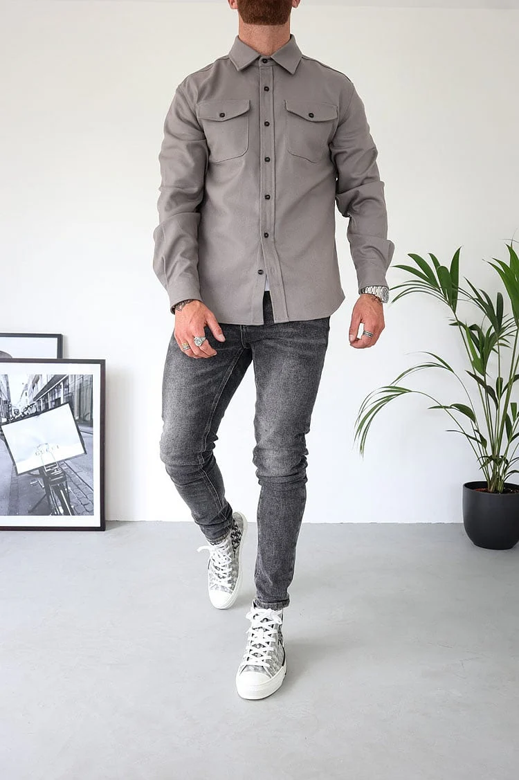 Button Down Shirt Jacket (Buy 2 Free Shipping) - Image 19