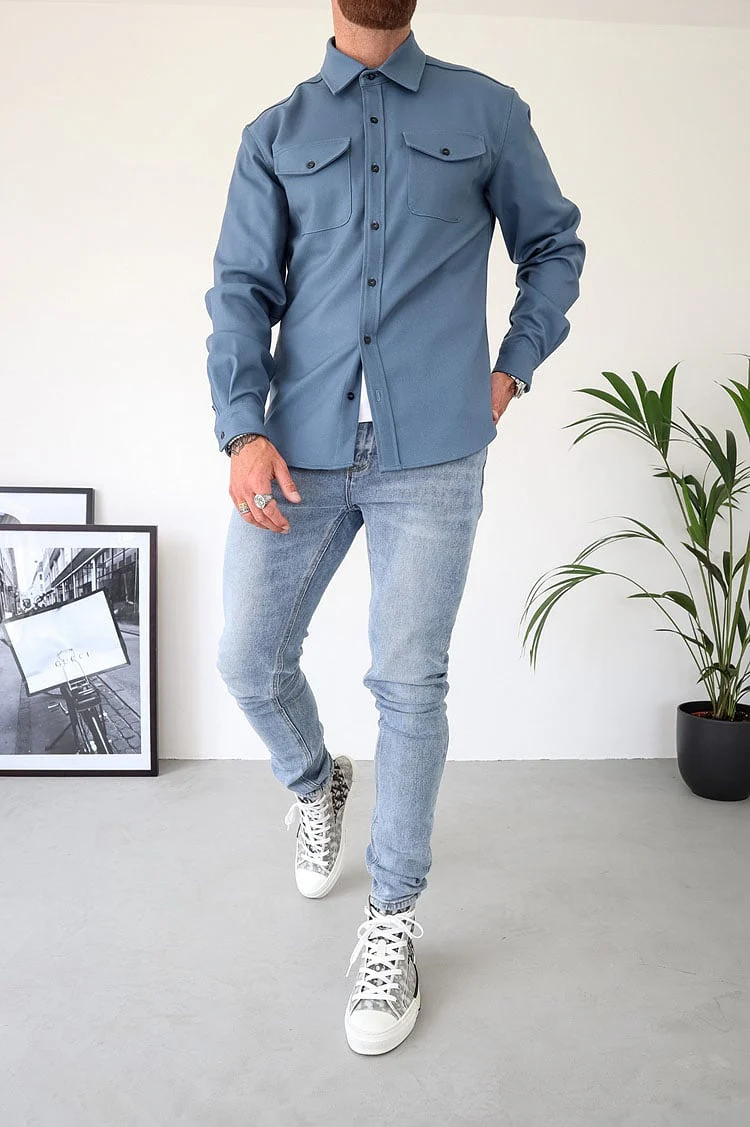 Button Down Shirt Jacket (Buy 2 Free Shipping) - Image 22