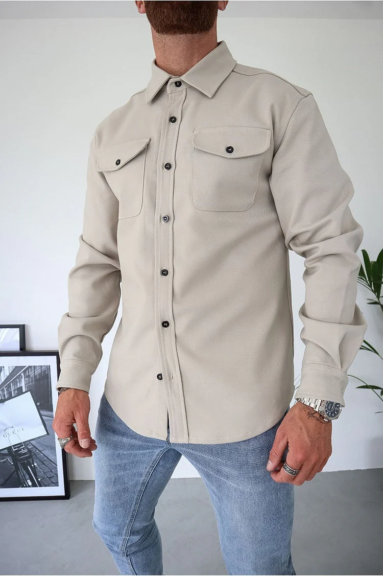 Button Down Shirt Jacket (Buy 2 Free Shipping) - Image 25