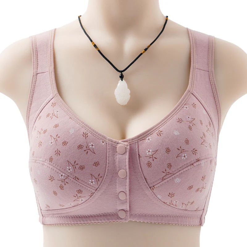BUY 1 GET 2 FREE😲- 3PCS*Button Print Bra - Image 8