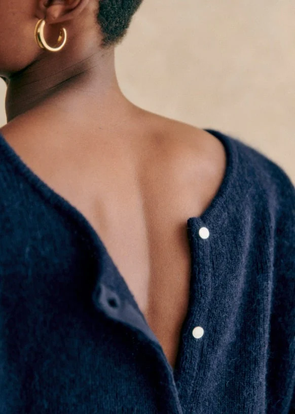 Button Super Soft Kint Cardigan - Image 14