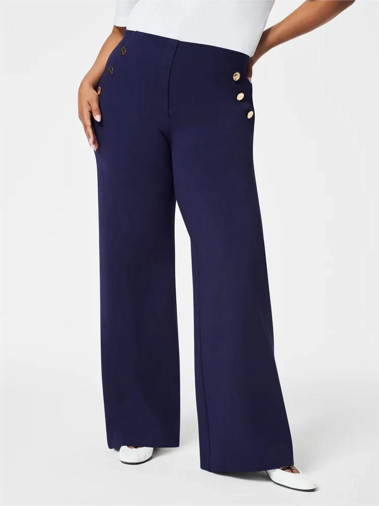 BUTTON WIDE LEG PANT(BUY 2 FREE SHIPPING) - Image 10