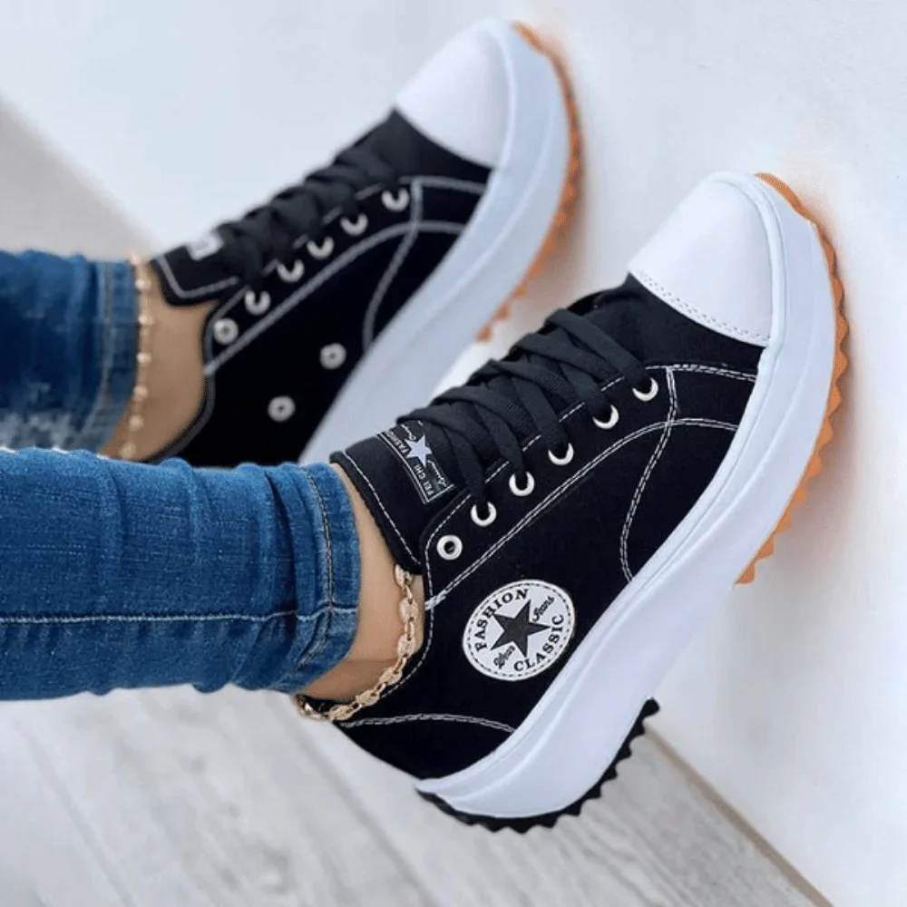 2025 CANVAS SHOES WOMEN FASHION TRAINERS - Image 3