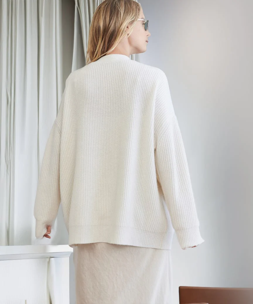 Cashmere Cocoon Cardigan (Buy 2 Free Shipping) - Image 10