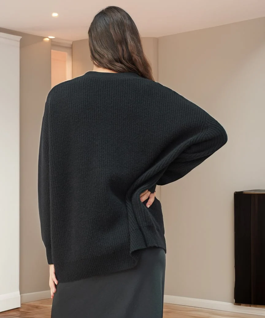 Cashmere Cocoon Cardigan (Buy 2 Free Shipping) - Image 5