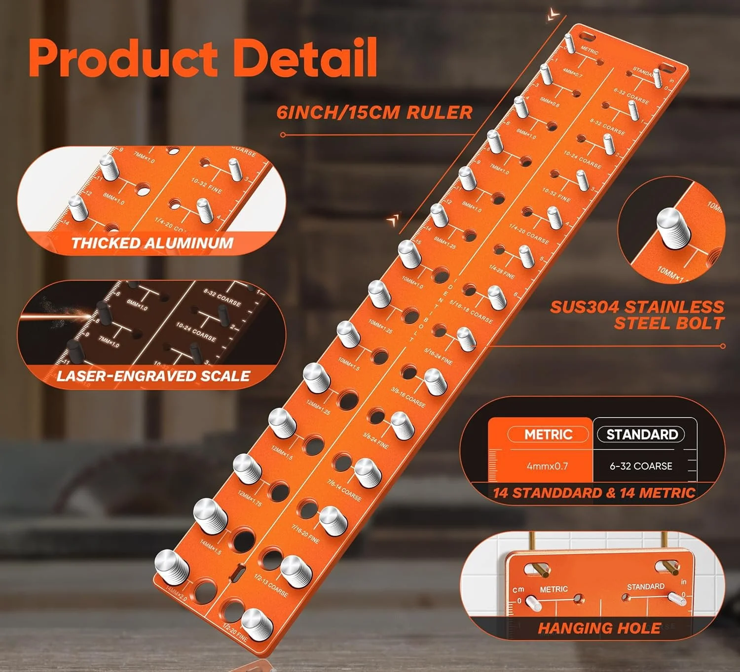 Nut And Bolt Thread Checker - Image 5