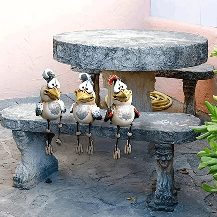Chicken Farm Farm Decoration—Outdoor Yard Landscape Sculptures - Image 2