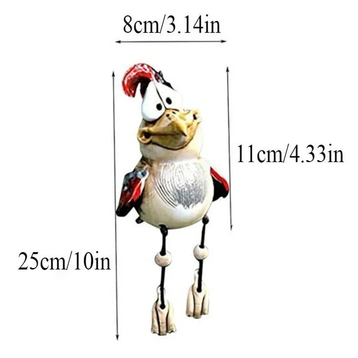 Chicken Farm Farm Decoration—Outdoor Yard Landscape Sculptures - Image 6